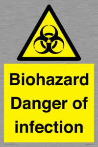 Biohazard Danger of infection 